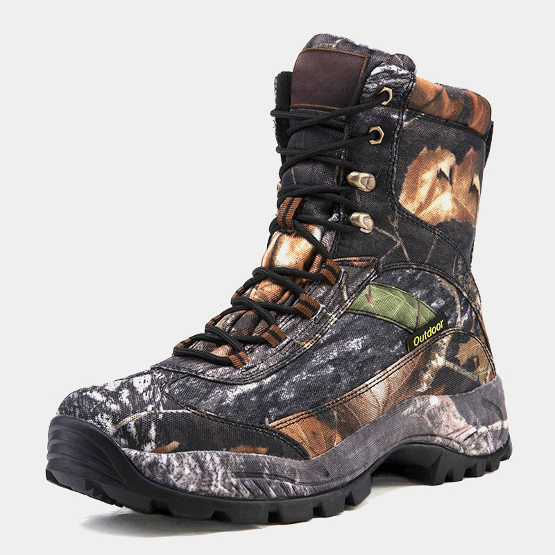 Tactical Combat Boots for Men All Day Comfort Shock Absorption Breathable Lining Oil Resistant Sole Desert Jungle Boots