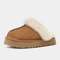 Women's Plush Slippers - Casual Winter Indoor Slippers for Women, Brown, Sheepskin