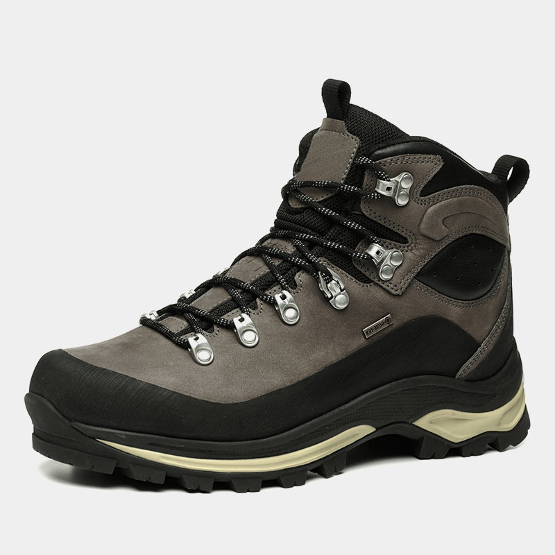 Men's Waterproof Hiking Boots Lightweight Anti Slip Trekking Shoes Breathable Outdoor Trail Climbing Footwear for All Seasons