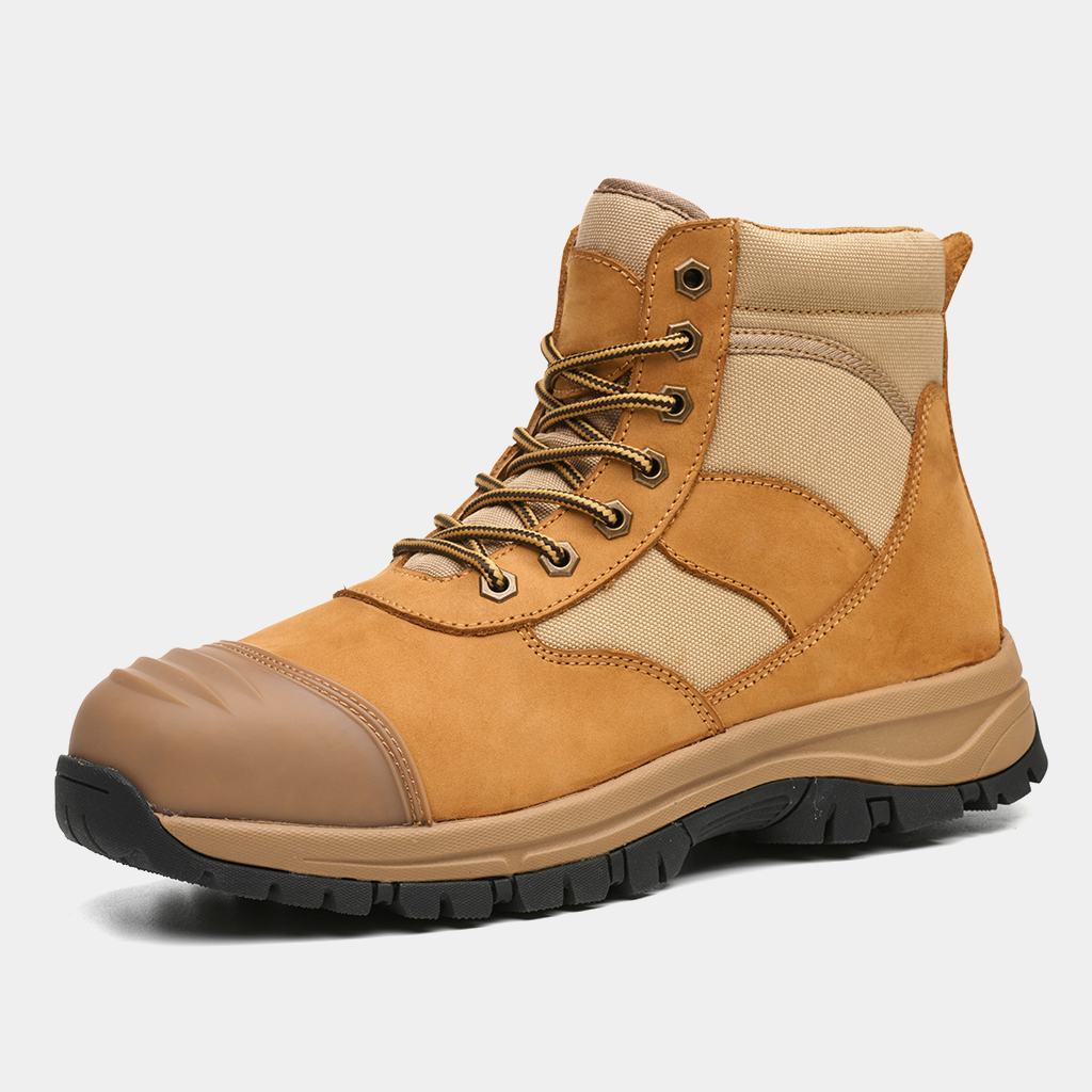 Safety Shoes for Men-Casual Durable Steel Toe,Comfortable Work Boots