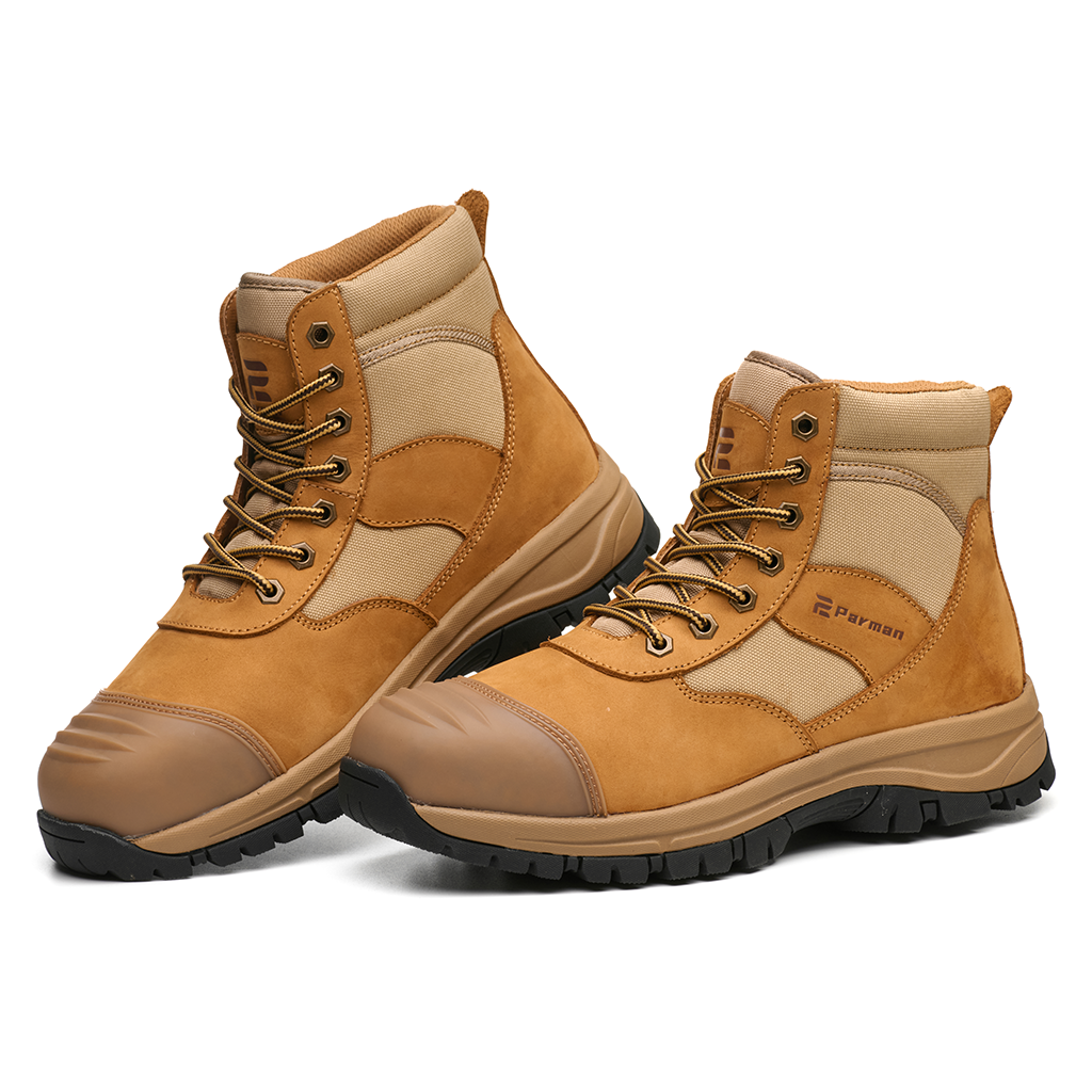 Safety Shoes for Men-Casual Durable Steel Toe,Comfortable Work Boots