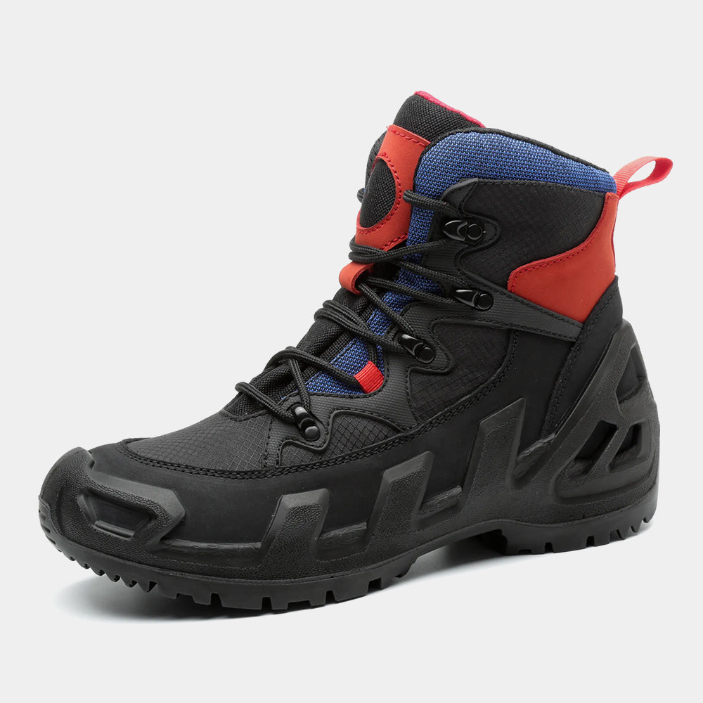Men's Tactical Boots Lightweight Combat Boots Breathable Work Safety Shoes Slip Resistant Outdoor Hiking Boots
