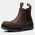 Slip-On 18KV Insulated Welding Safety Shoes – Composite Steel Toe, Anti-Smash & Anti-Splash Protection