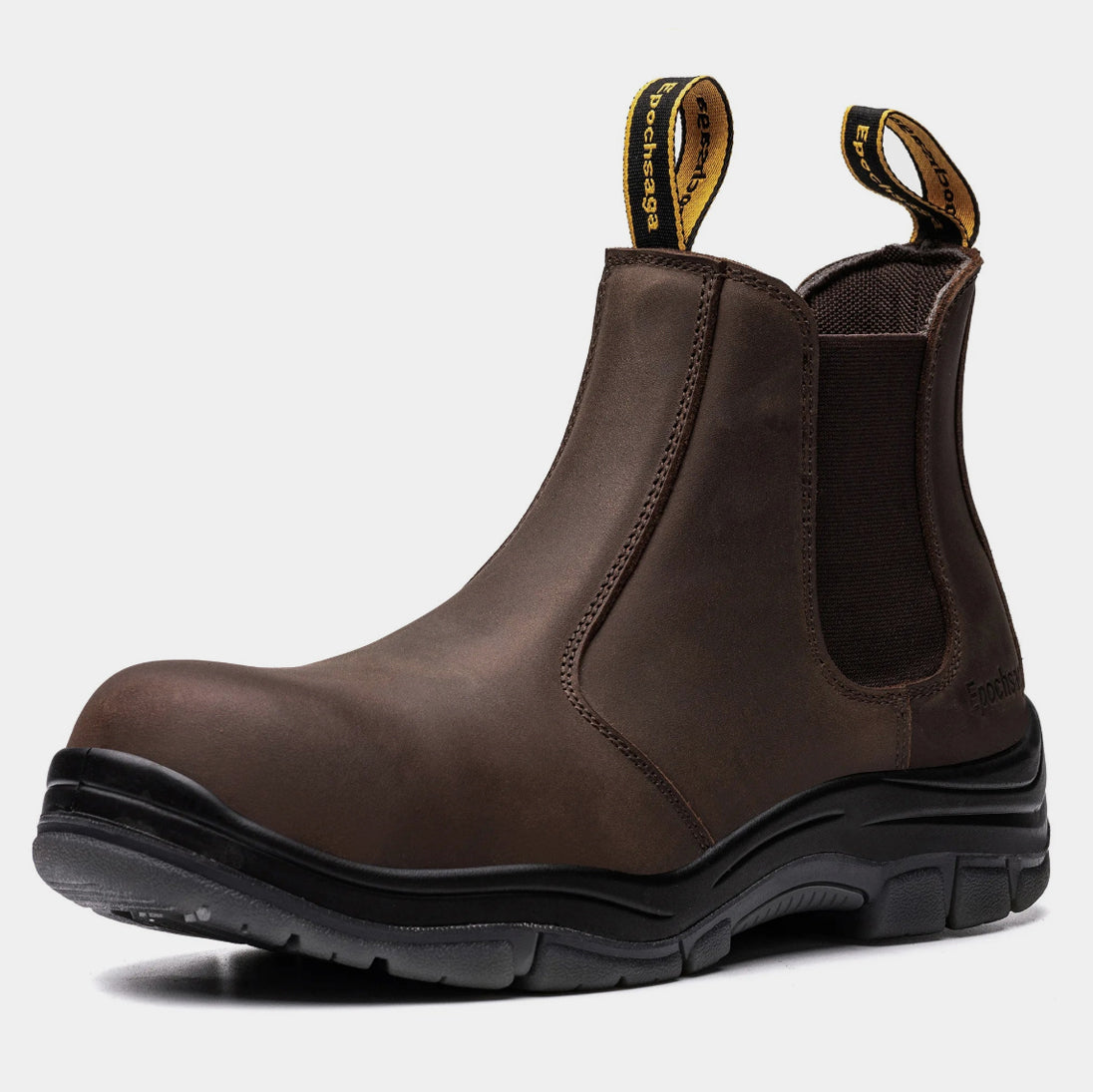 Slip-On 18KV Insulated Welding Safety Shoes – Composite Steel Toe, Anti-Smash & Anti-Splash Protection